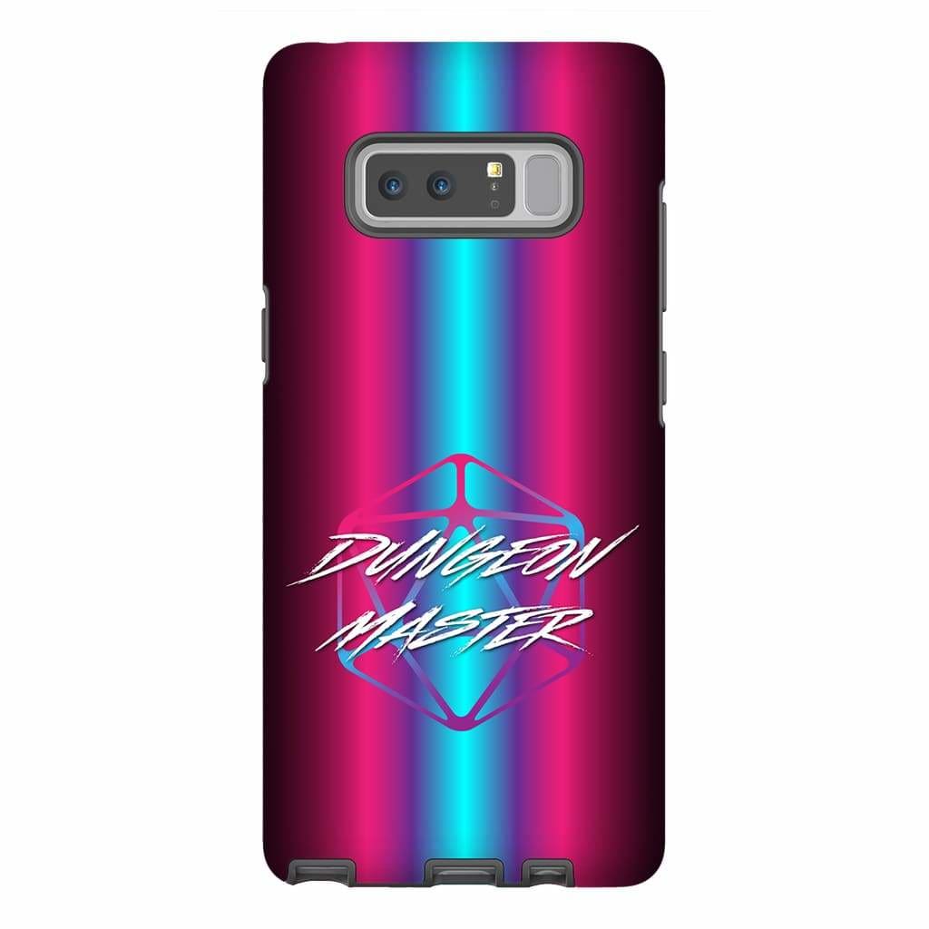 Dungeon Master DM Retroverse D20 Phone Case - Tough - Samsung Galaxy Note 8 - SoMattyGameZ