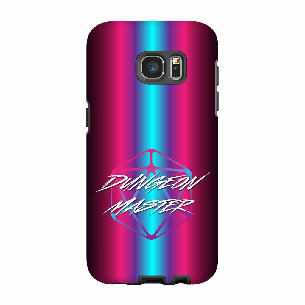 Dungeon Master DM Retroverse D20 Phone Case - Tough - Samsung Galaxy S7 Edge - SoMattyGameZ