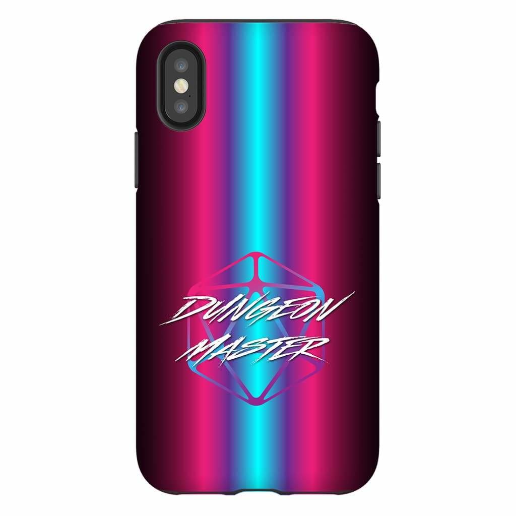 Dungeon Master DM Retroverse D20 Phone Case - Tough - Samsung Galaxy S10 Plus - SoMattyGameZ