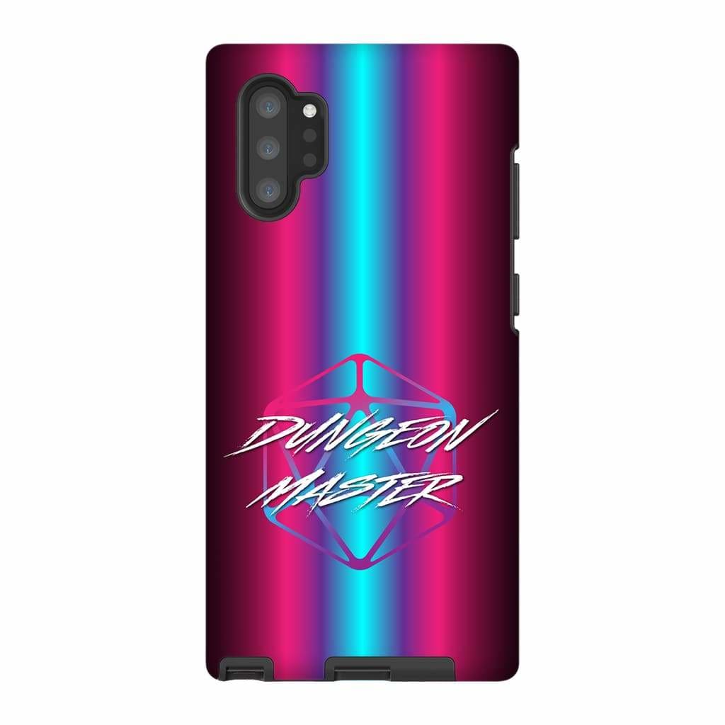 Dungeon Master DM Retroverse D20 Phone Case - Tough - Samsung Galaxy Note 10 Plus - SoMattyGameZ