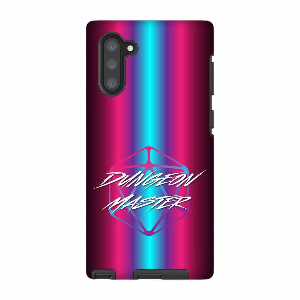 Dungeon Master DM Retroverse D20 Phone Case - Tough - Samsung Galaxy Note 10 - SoMattyGameZ