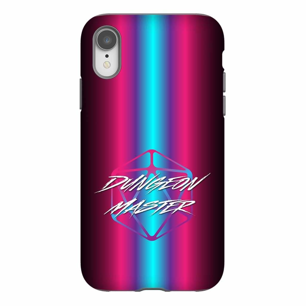Dungeon Master DM Retroverse D20 Phone Case - Tough - iPhone XR - SoMattyGameZ