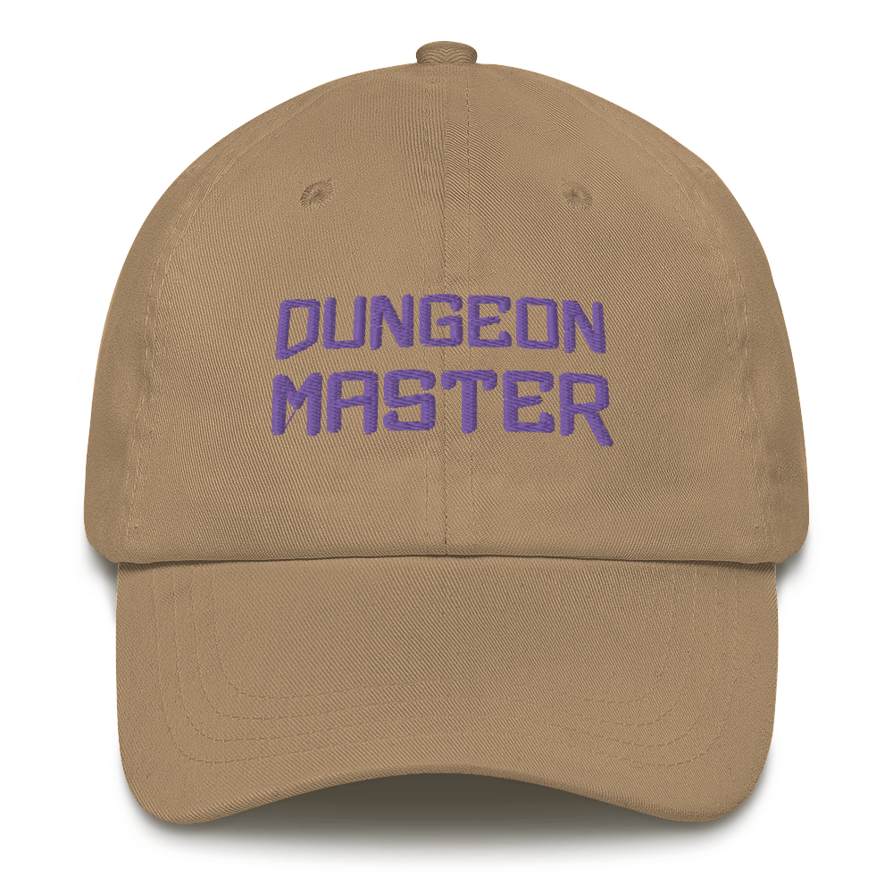 Dungeon Master DM Xtreme Classic Dad Cap - Khaki