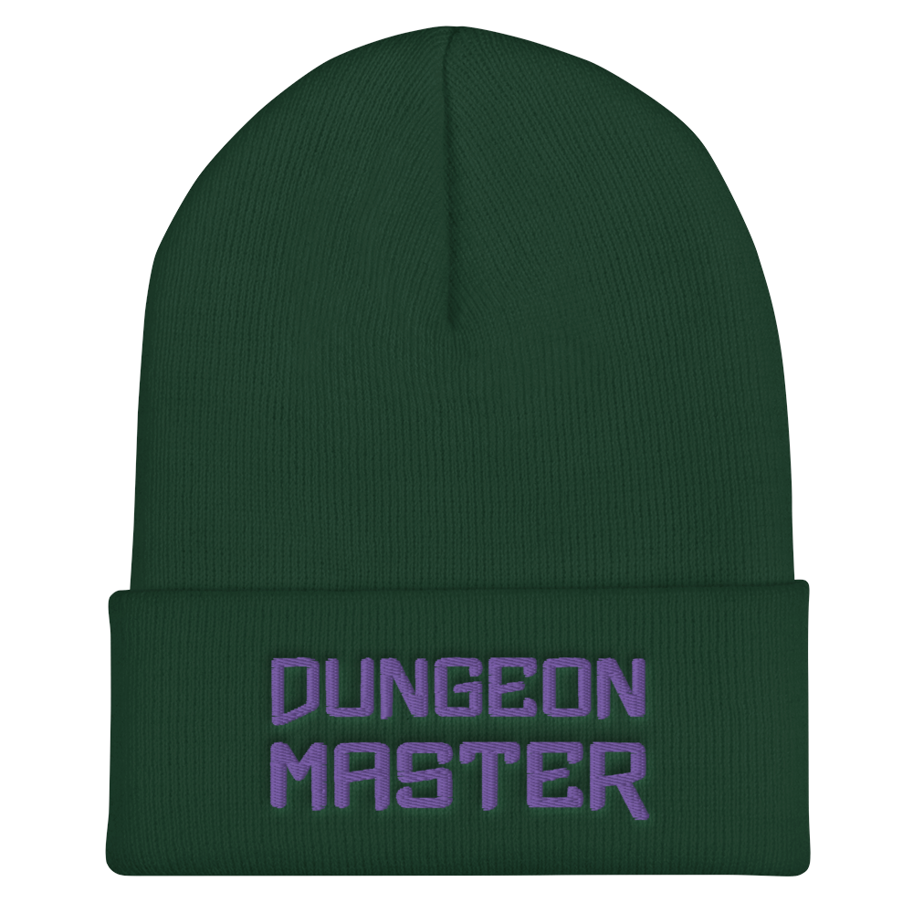 Dungeon Master DM Xtreme Cuffed Beanie / Tuque - Spruce