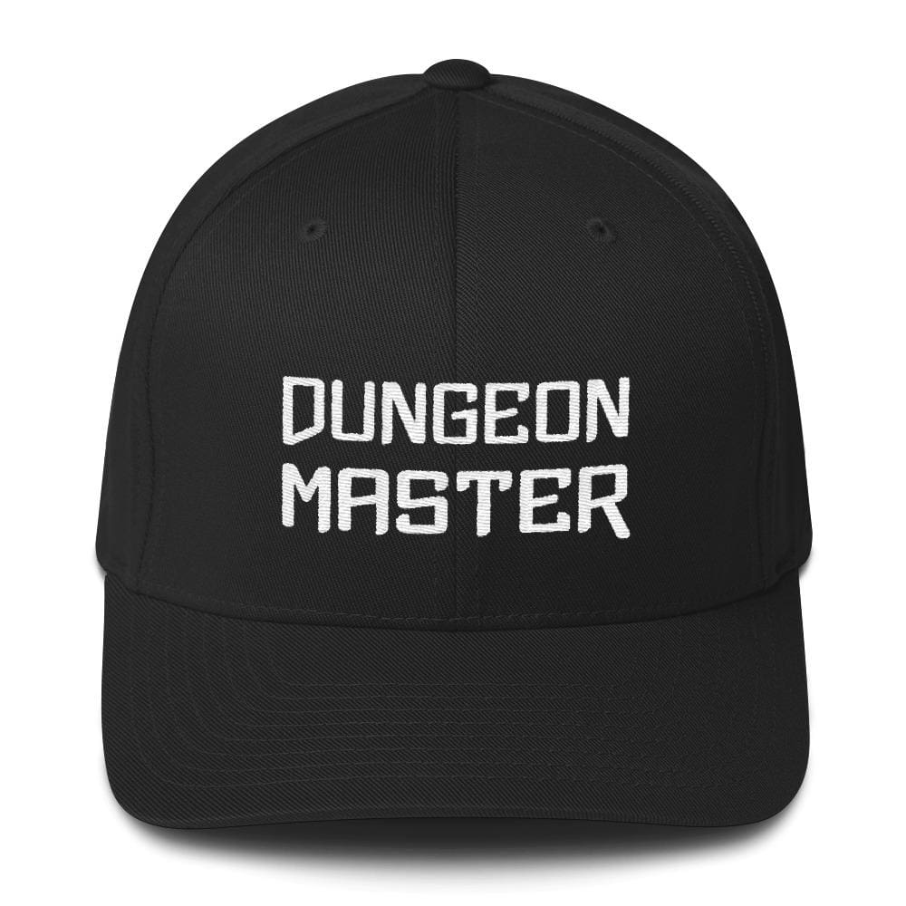 Dungeon Master DM Xtreme Structured Twill Cap - Black / S/M