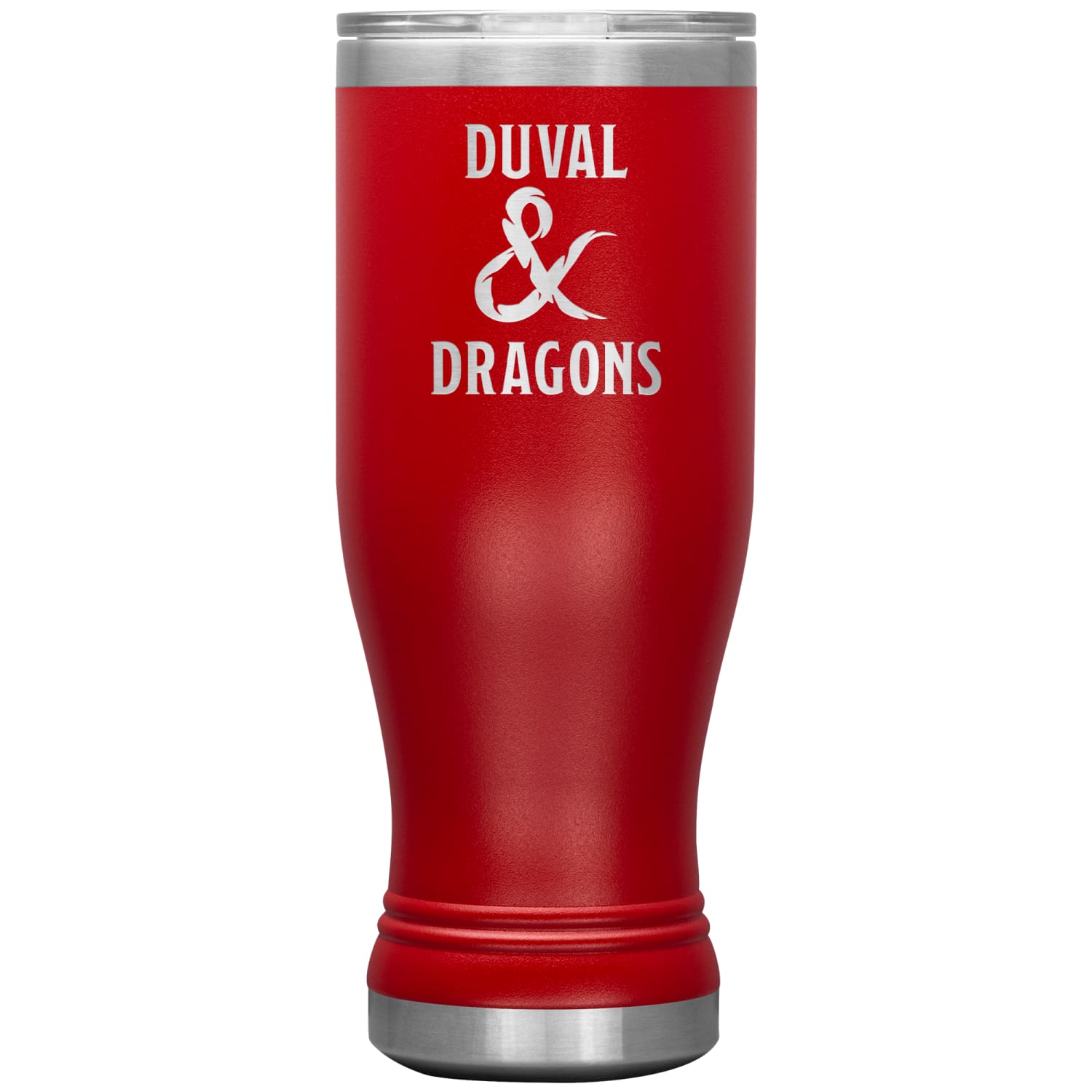 Duval & Dragons Logo 20oz BOHO Tumbler - Red - Tumblers