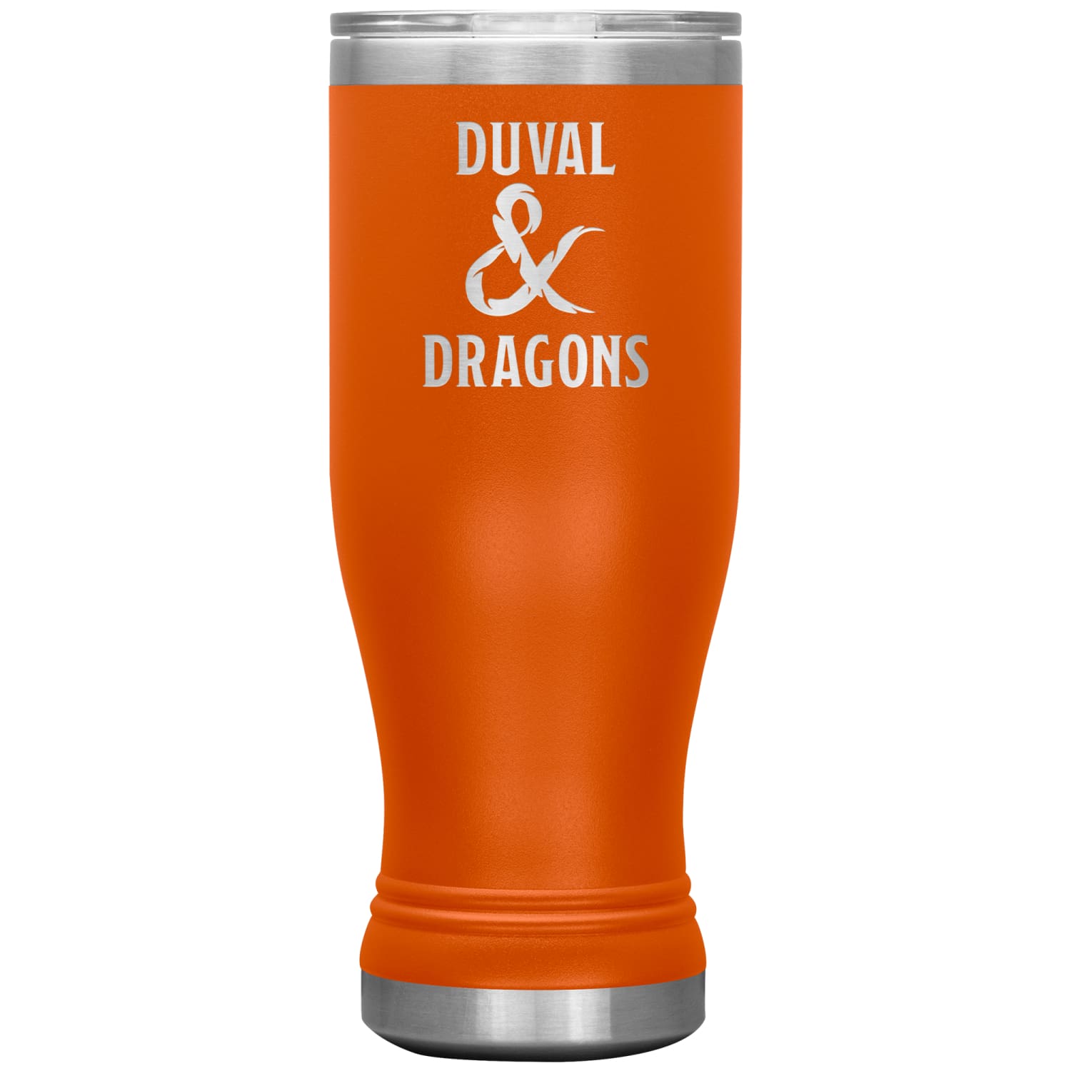 Duval & Dragons Logo 20oz BOHO Tumbler - Orange - Tumblers