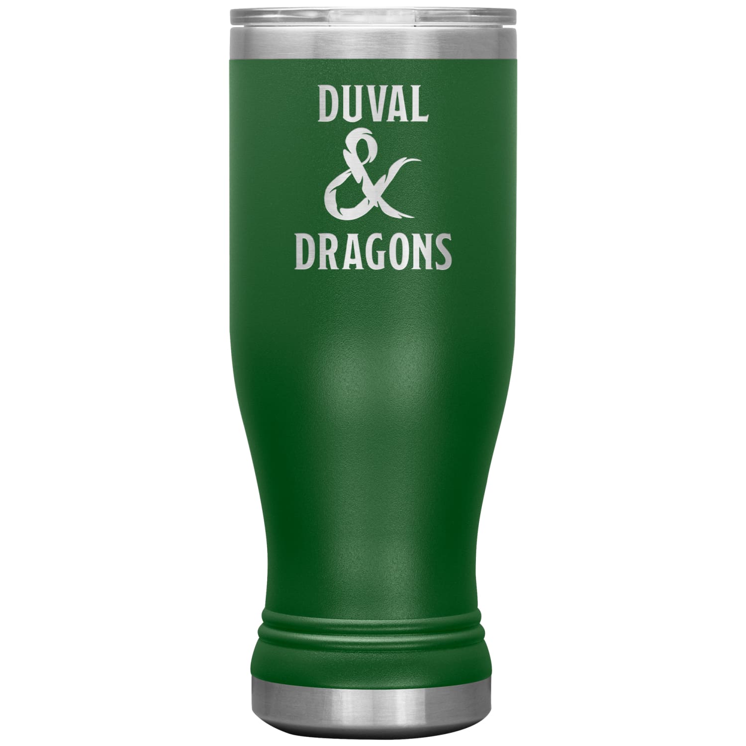 Duval & Dragons Logo 20oz BOHO Tumbler - Green - Tumblers
