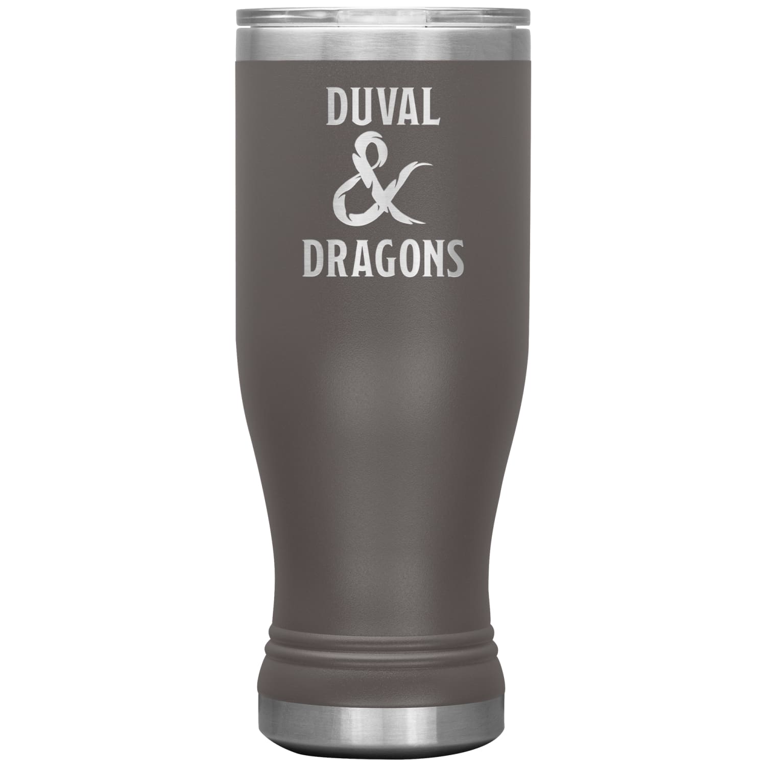 Duval & Dragons Logo 20oz BOHO Tumbler - Pewter - Tumblers