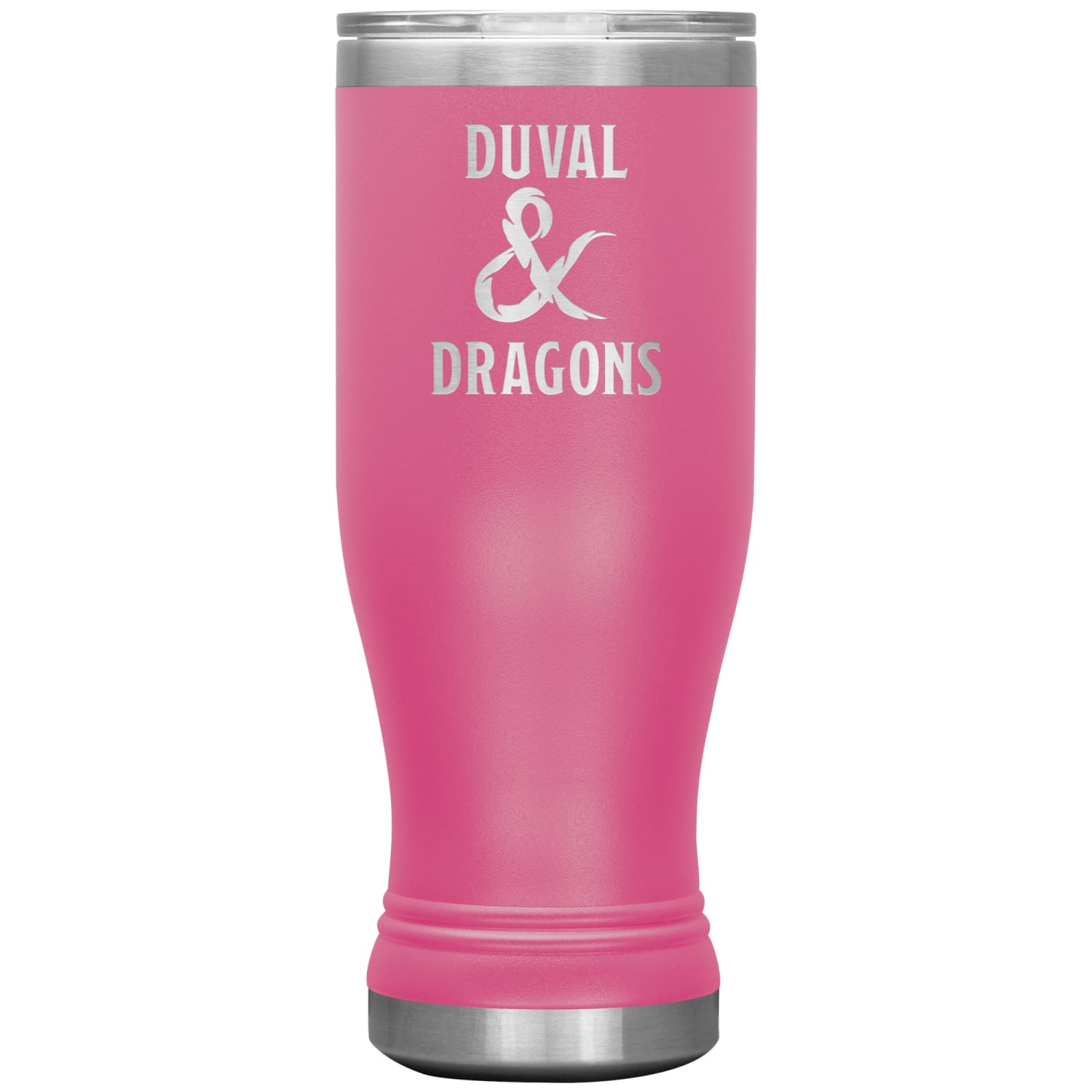 Duval & Dragons Logo 20oz BOHO Tumbler - Pink - Tumblers