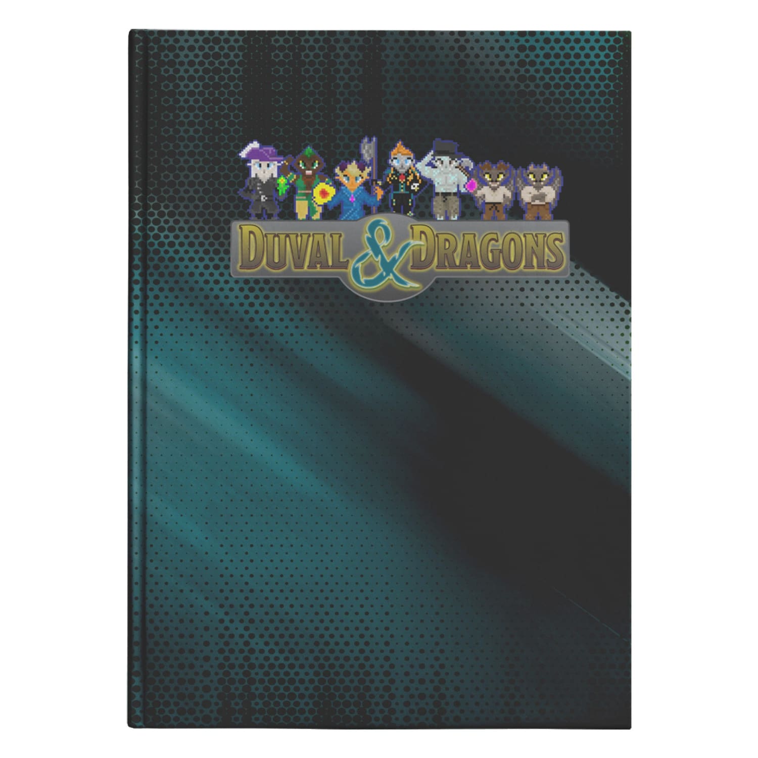 Duval & Dragons Pixel 2023 Hardcover Journal - Office