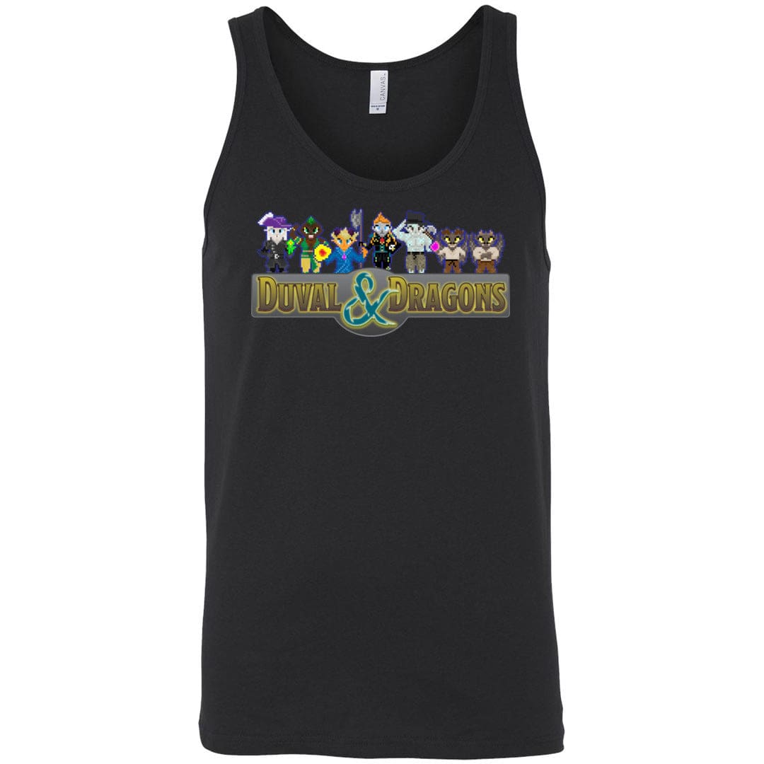 Duval & Dragons Pixel 2023 Unisex Premium Tank - Black / S
