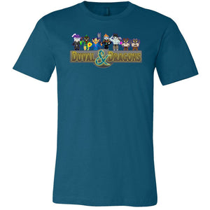 Duval & Dragons Pixel 2023 Unisex Premium Tee - Deep Teal / XS