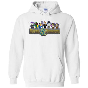 Duval & Dragons Pixel 2023 Unisex Pullover Hoodie - White / S