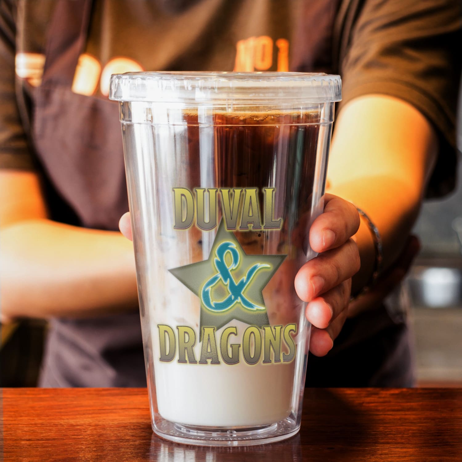 Duval & Dragons Superstar Logo 16oz Acrylic Tumbler - Drinkware