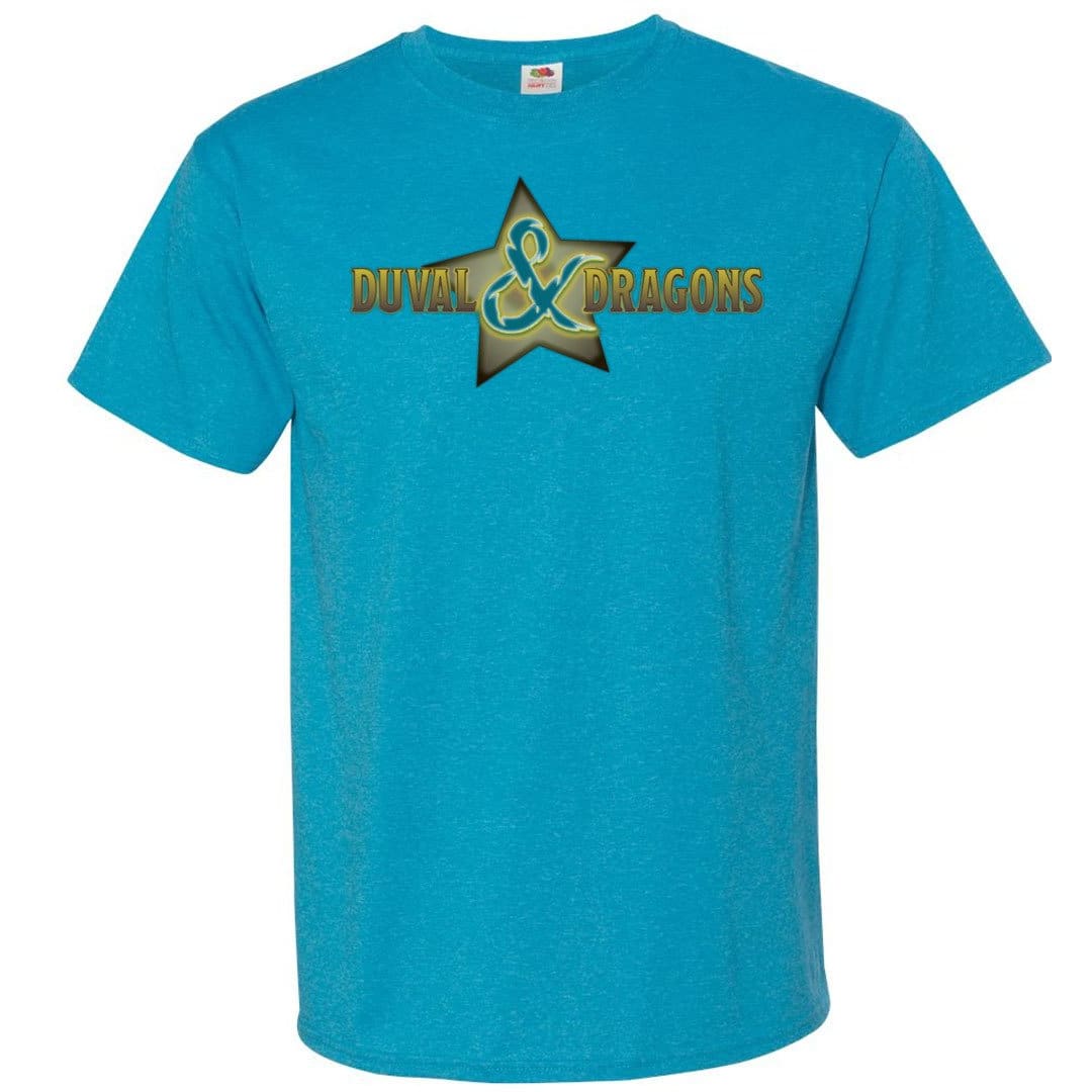 Duval & Dragons Superstar Logo Unisex Classic Tee - Turquoise Heather / S