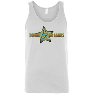 Duval & Dragons Superstar Logo Unisex Premium Tank - White / S