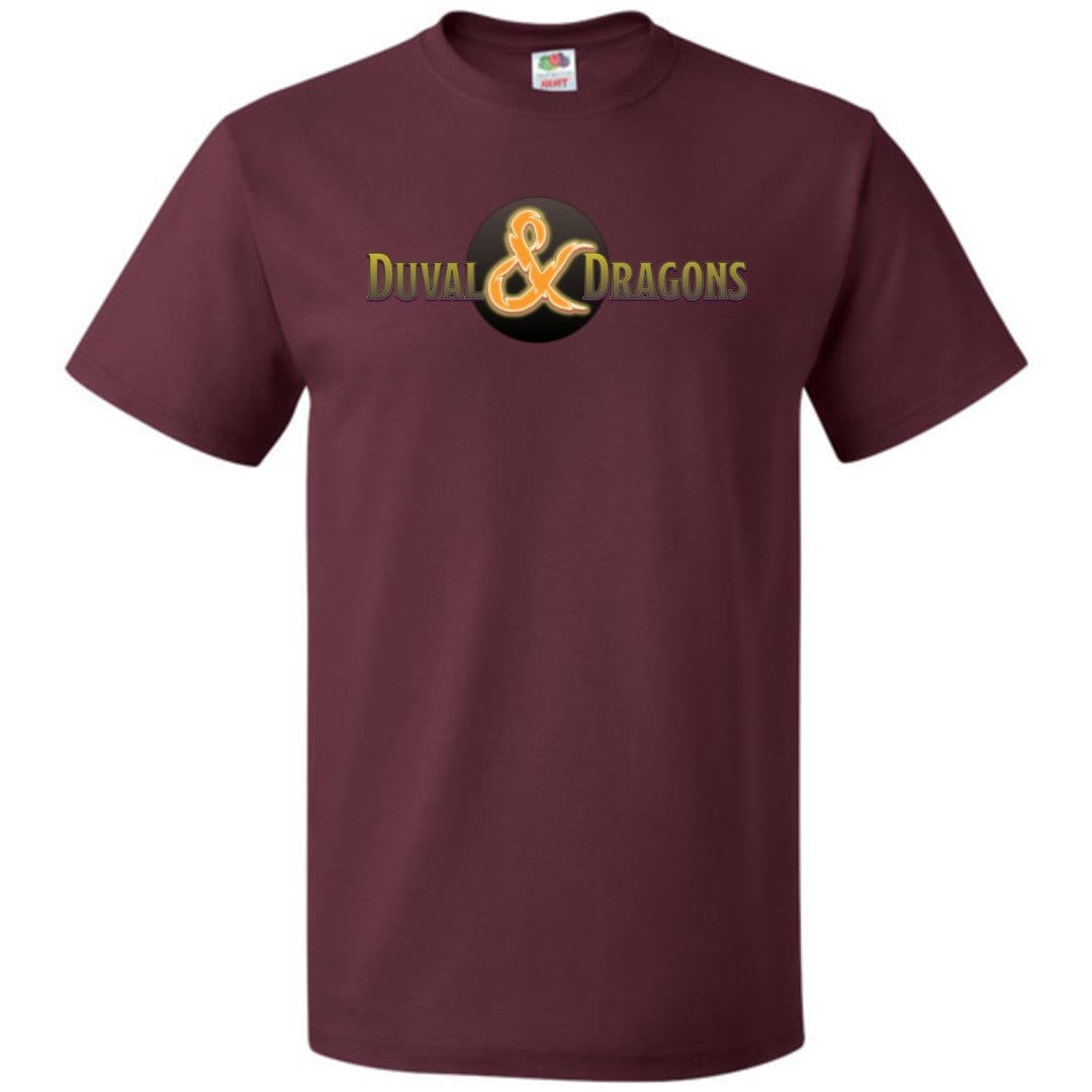 Duval & Dragons TS Unisex Classic Tee - Maroon / S