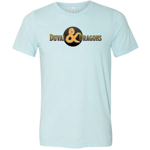 Duval & Dragons TS Unisex Premium Tee - Heather Ice Blue / XS