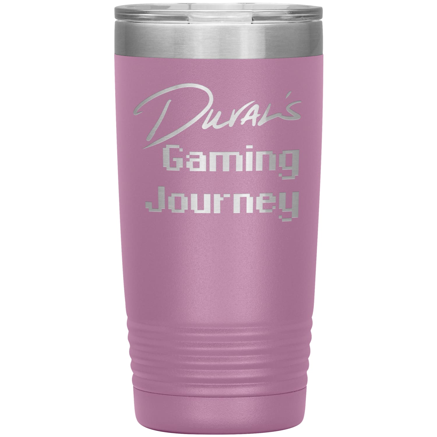 Duval’s Gaming Journey 20oz Vacuum Tumbler - Light Purple - Tumblers