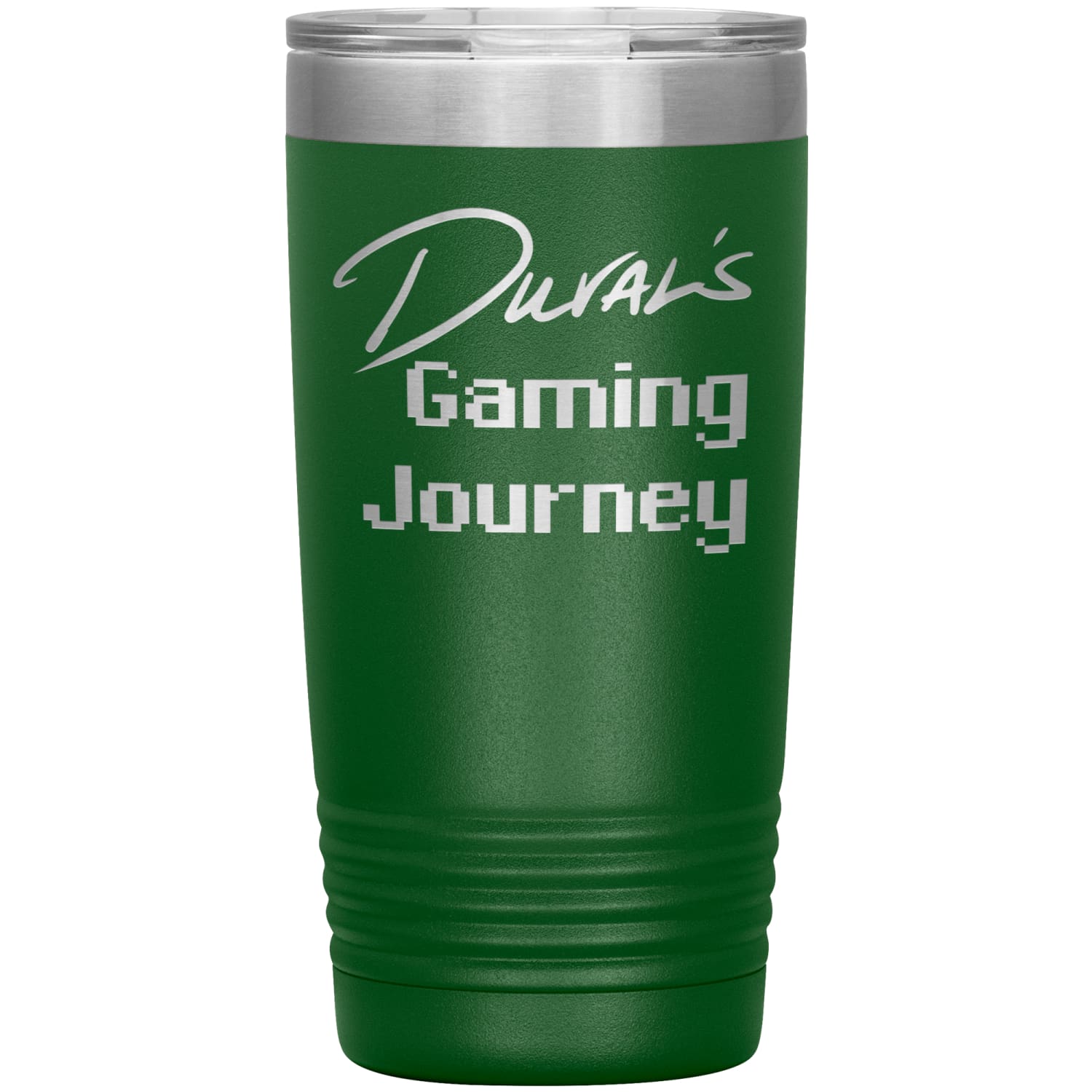 Duval’s Gaming Journey 20oz Vacuum Tumbler - Green - Tumblers