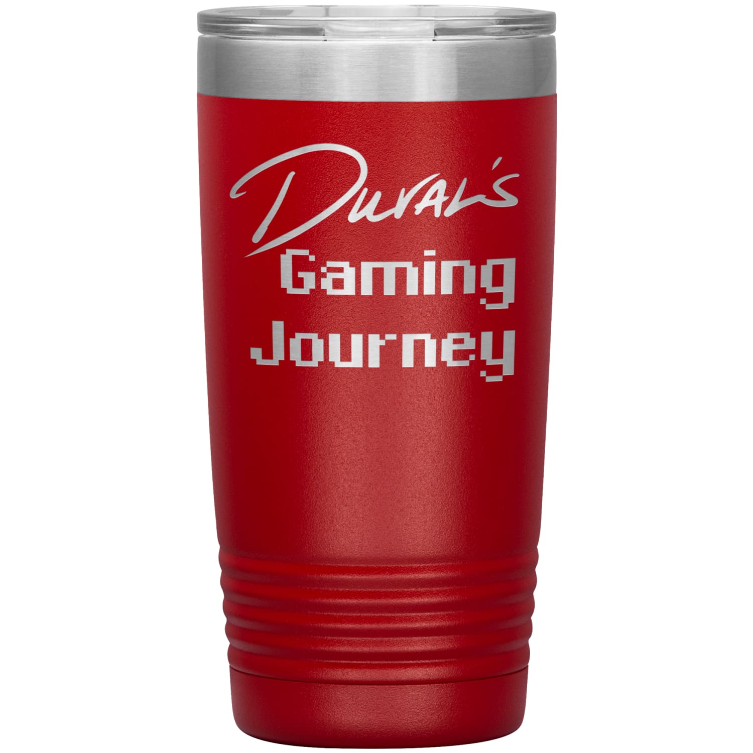 Duval’s Gaming Journey 20oz Vacuum Tumbler - Red - Tumblers