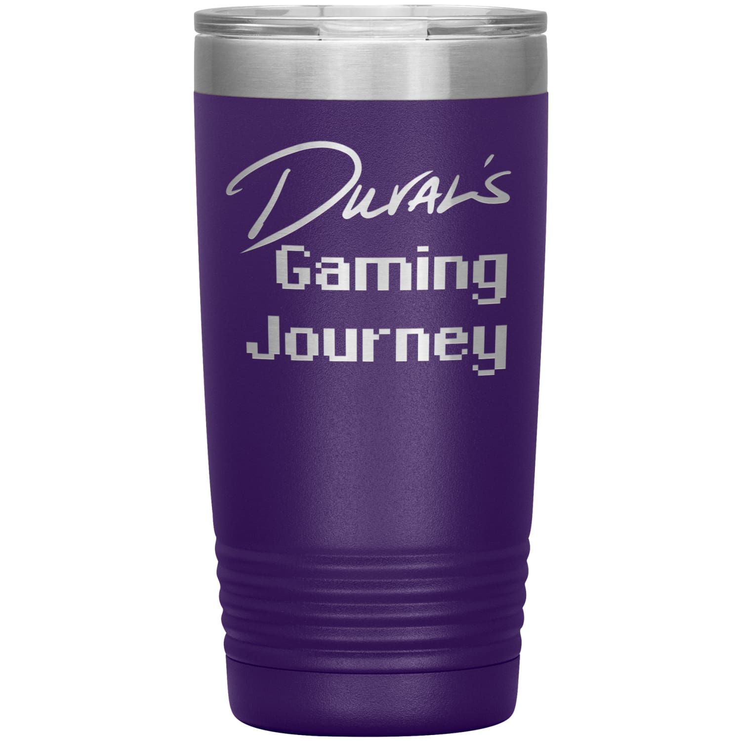 Duval’s Gaming Journey 20oz Vacuum Tumbler - Purple - Tumblers