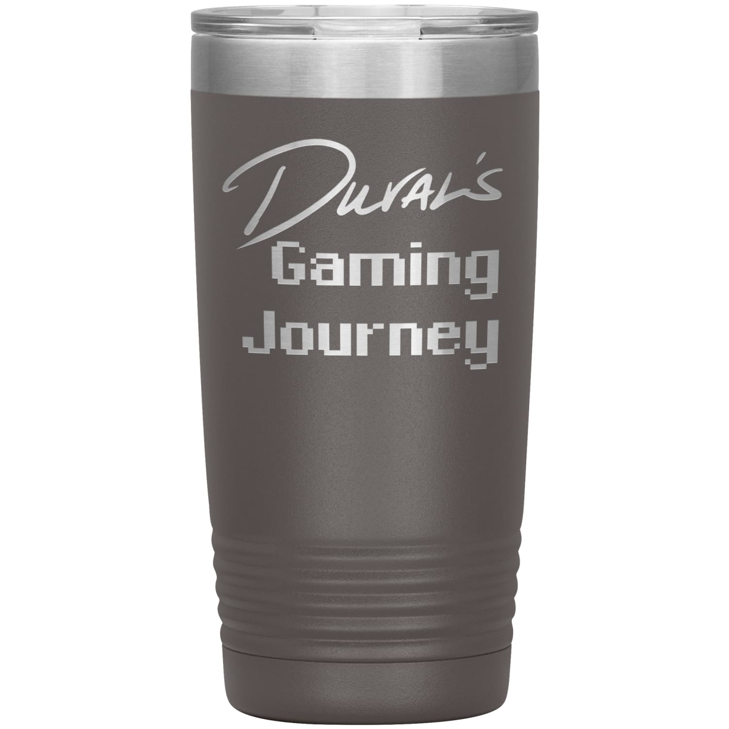 Duval’s Gaming Journey 20oz Vacuum Tumbler - Pewter - Tumblers