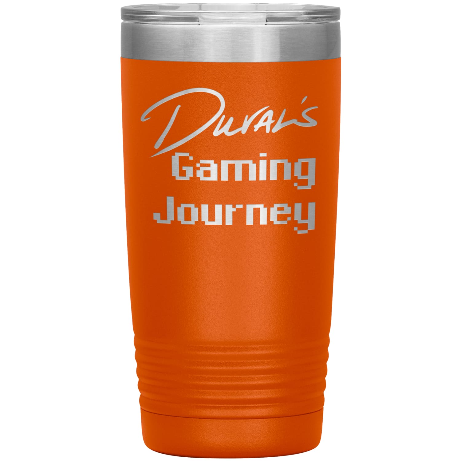 Duval’s Gaming Journey 20oz Vacuum Tumbler - Orange - Tumblers