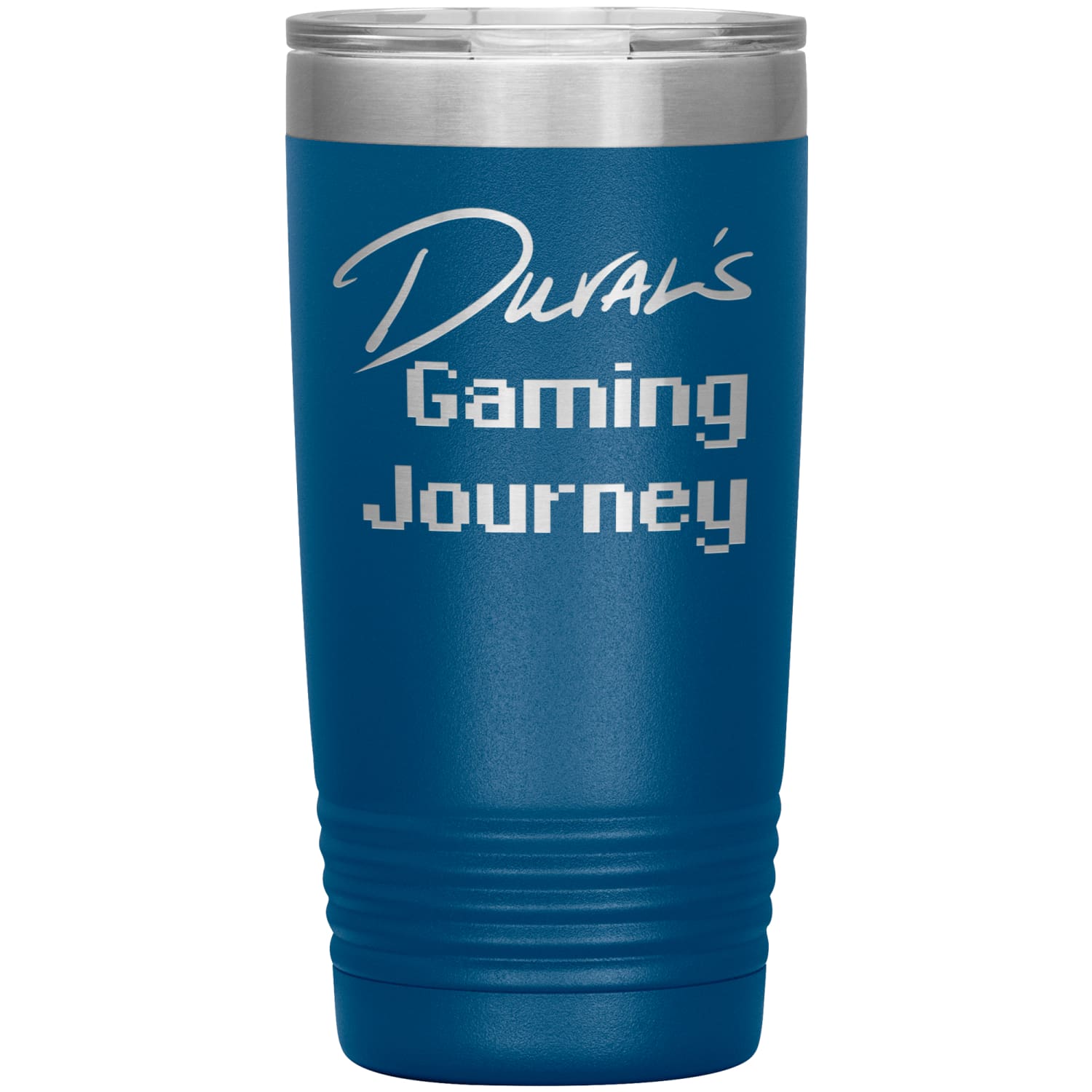 Duval’s Gaming Journey 20oz Vacuum Tumbler - Blue - Tumblers