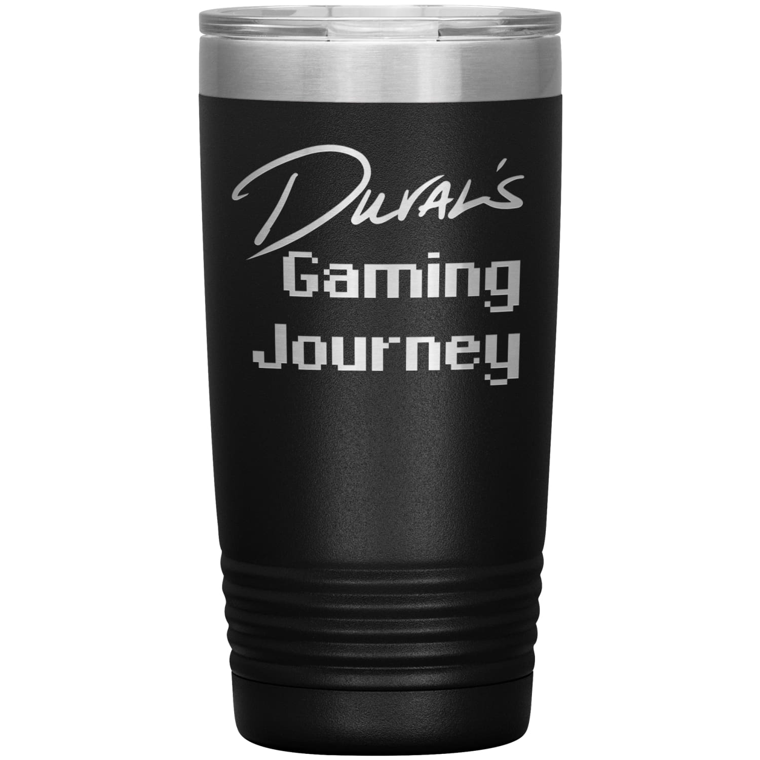 Duval’s Gaming Journey 20oz Vacuum Tumbler - Black - Tumblers