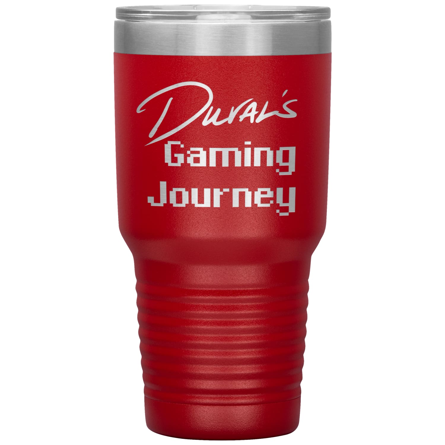 Duval’s Gaming Journey 32oz Vacuum Tumbler - Red - Tumblers