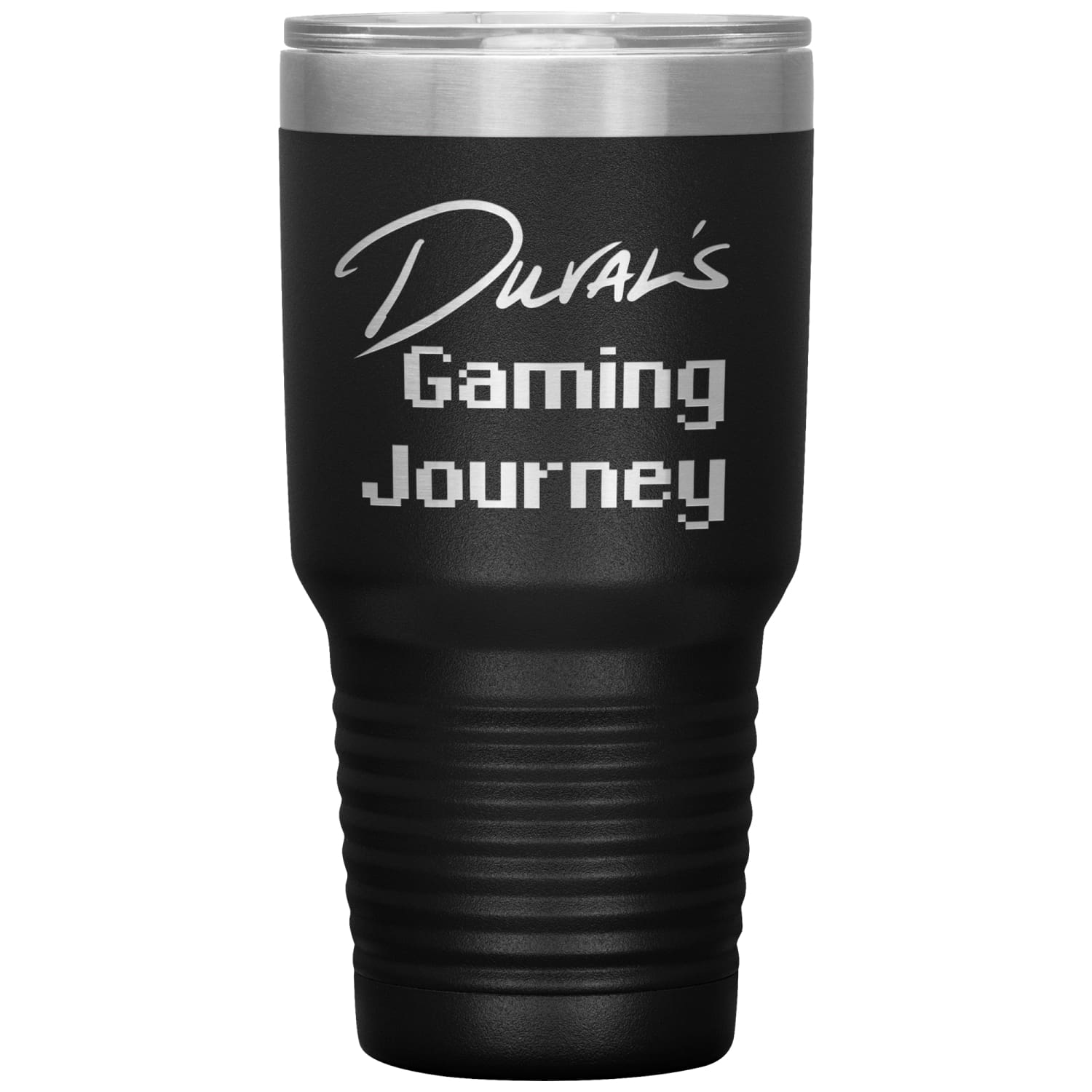Duval’s Gaming Journey 32oz Vacuum Tumbler - Black - Tumblers