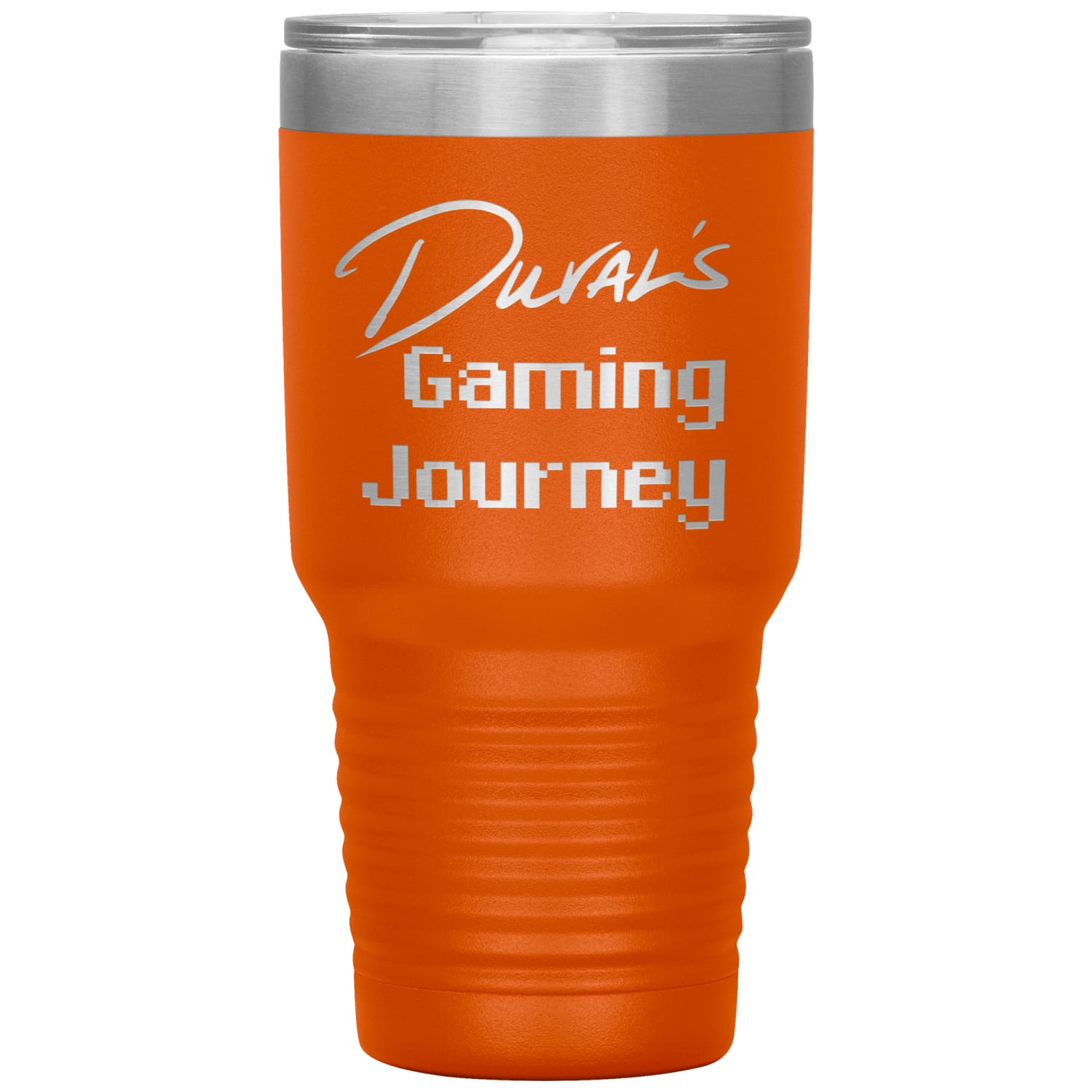 Duval’s Gaming Journey 32oz Vacuum Tumbler - Orange - Tumblers