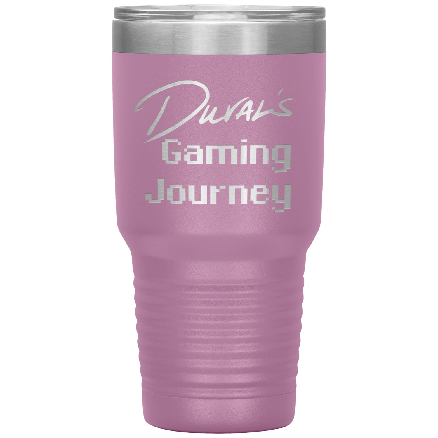Duval’s Gaming Journey 32oz Vacuum Tumbler - Light Purple - Tumblers