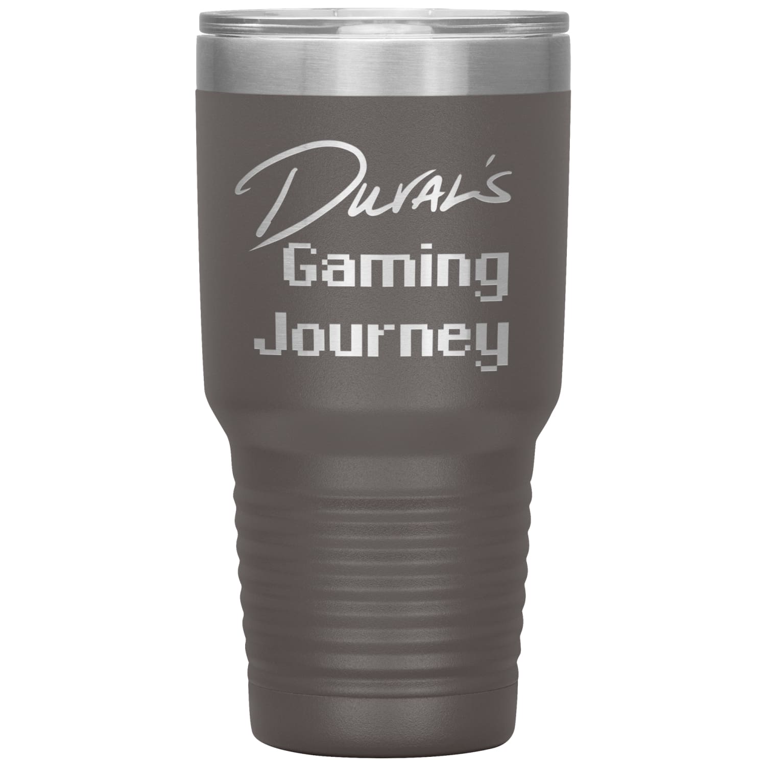 Duval’s Gaming Journey 32oz Vacuum Tumbler - Pewter - Tumblers