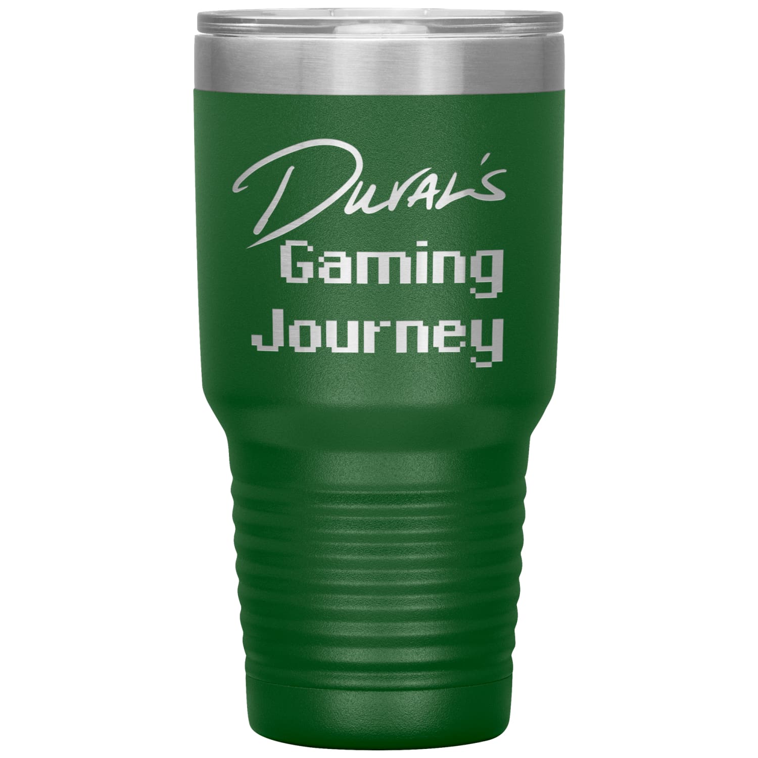 Duval’s Gaming Journey 32oz Vacuum Tumbler - Green - Tumblers