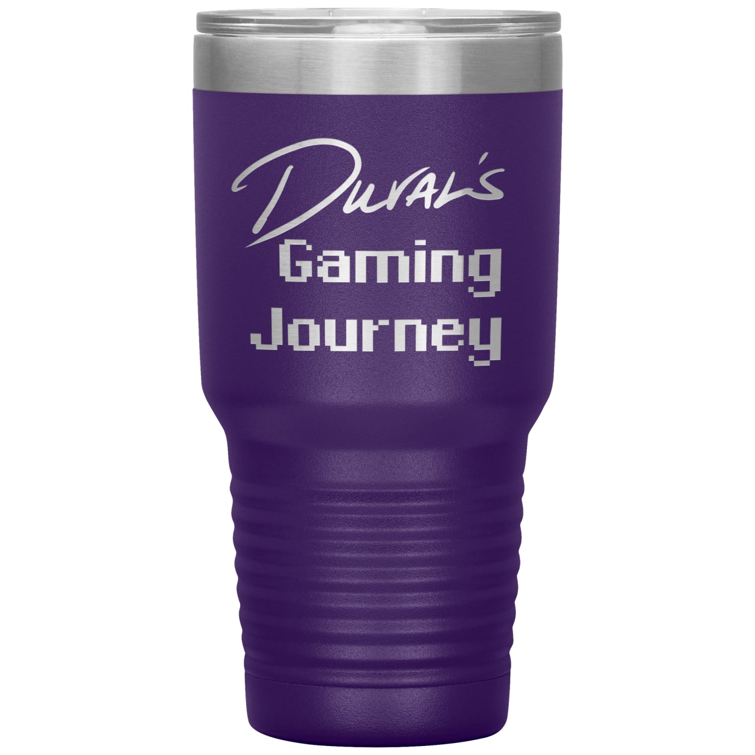 Duval’s Gaming Journey 32oz Vacuum Tumbler - Purple - Tumblers