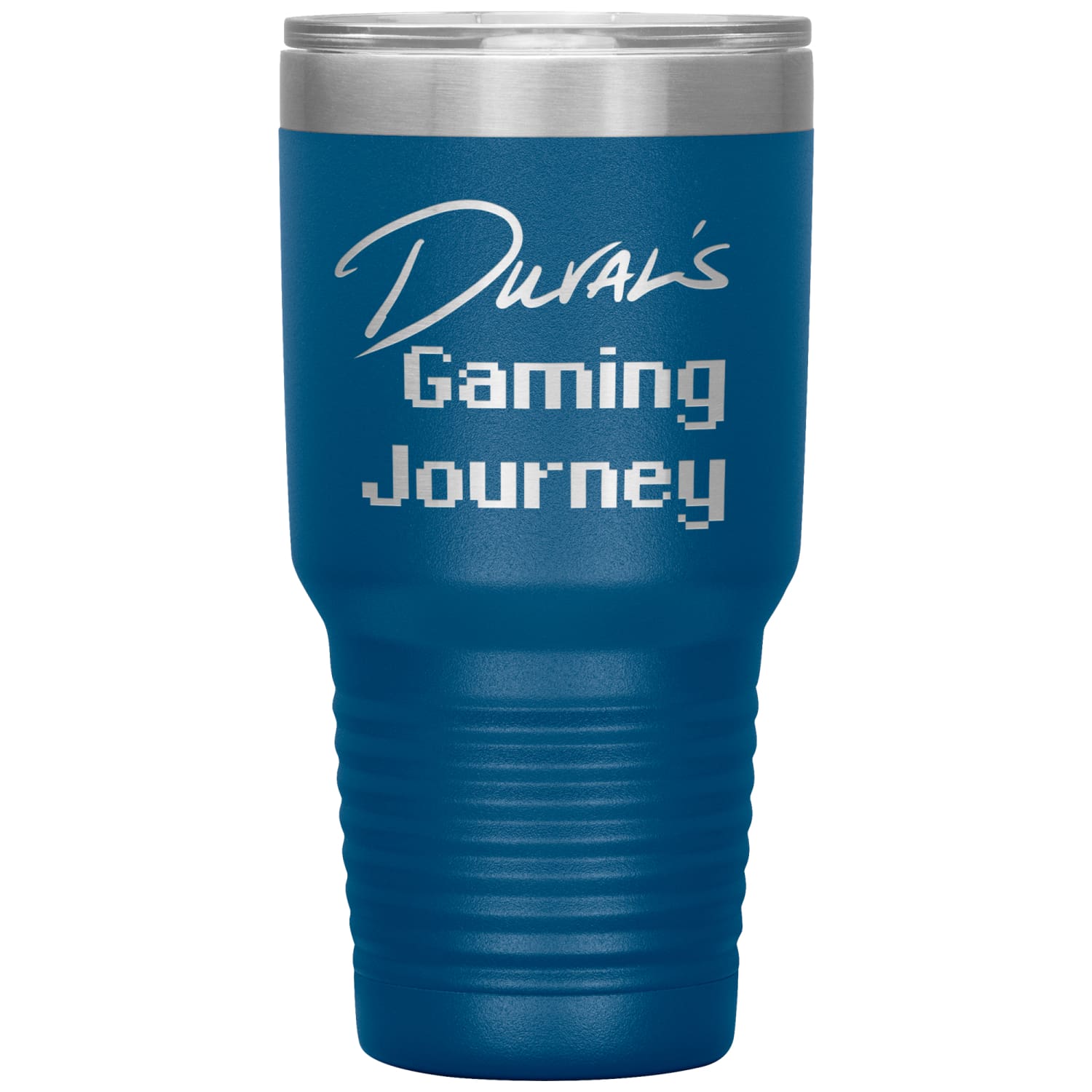 Duval’s Gaming Journey 32oz Vacuum Tumbler - Blue - Tumblers