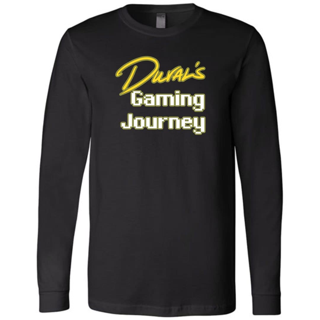 Duval’s Gaming Journey Unisex Premium Long Sleeve Tee - Black / XS