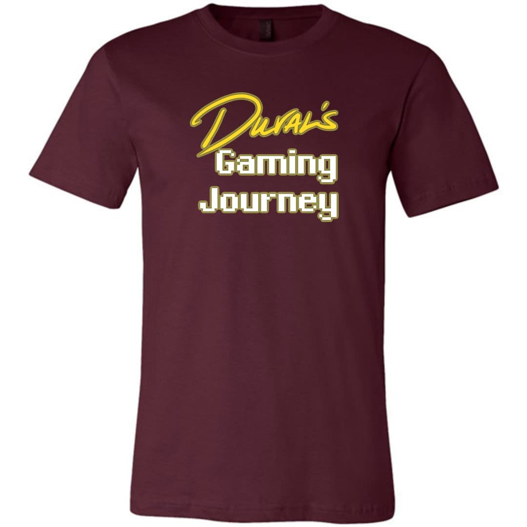 Duval’s Gaming Journey Unisex Premium Tee - Maroon / XS