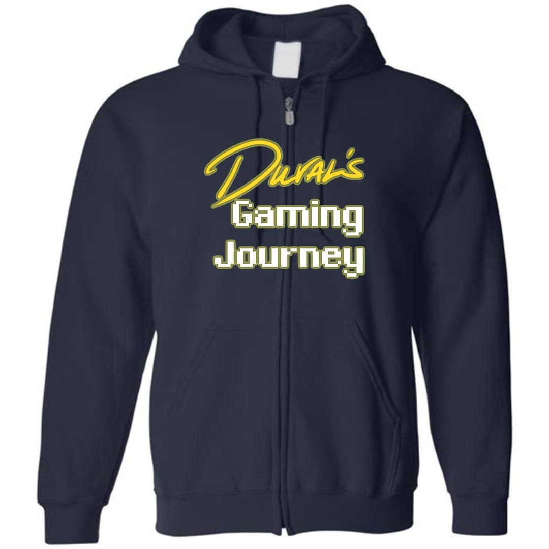 Duval’s Gaming Journey Unisex Zip Hoodie - Navy / S