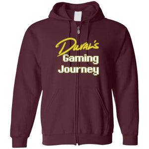 Duval’s Gaming Journey Unisex Zip Hoodie - Maroon / S