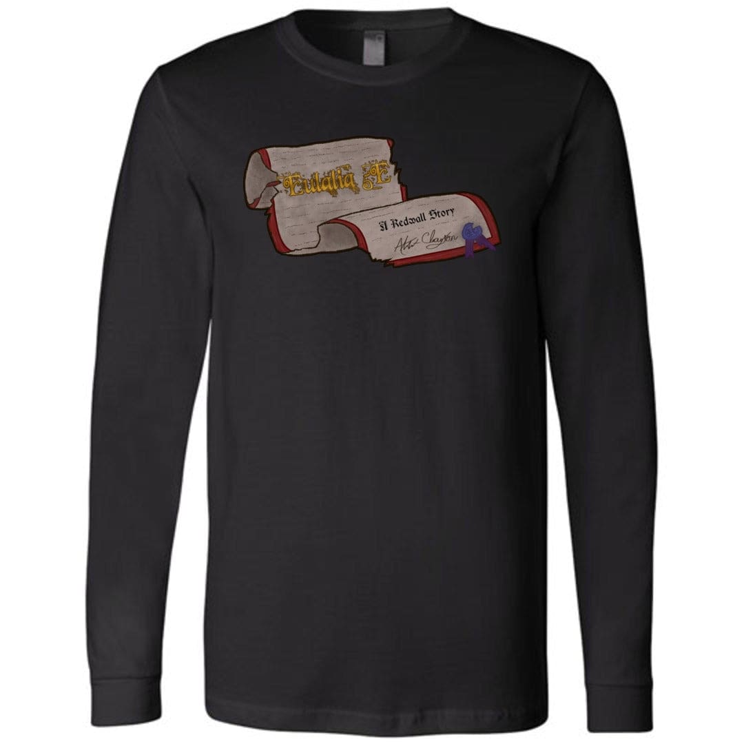 Eulalia 5E Logo Unisex Premium Long Sleeve Tee - Cardinal / S