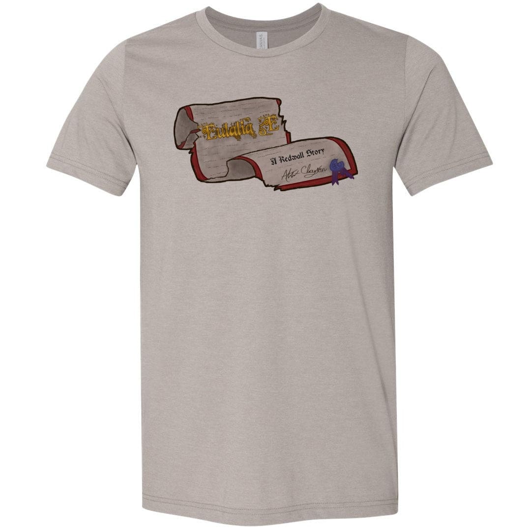 Eulalia 5E Logo Unisex Premium Tee - Heather Stone / XS