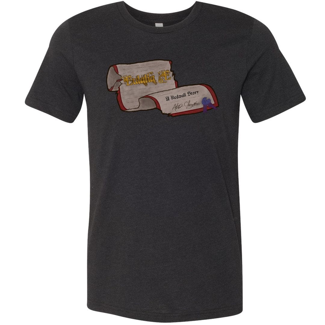 Eulalia 5E Logo Unisex Premium Tee - Black Heather / XS