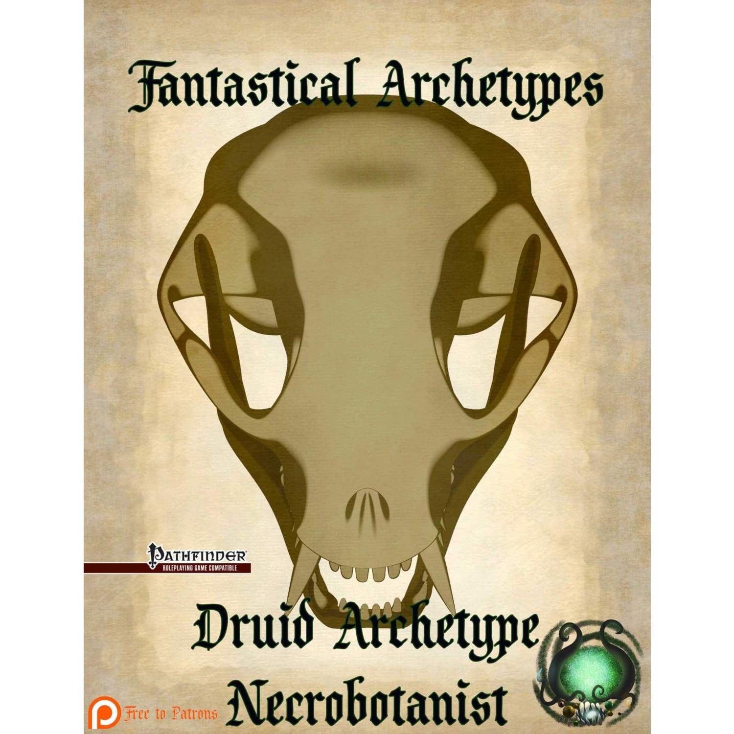 Fantastical Archetypes: Necrobotanist [PF1e] - Digital Download