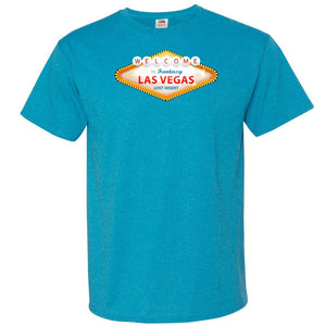 Fantasy Las Vegas Sign Unisex Classic Tee - Turquoise Heather / S