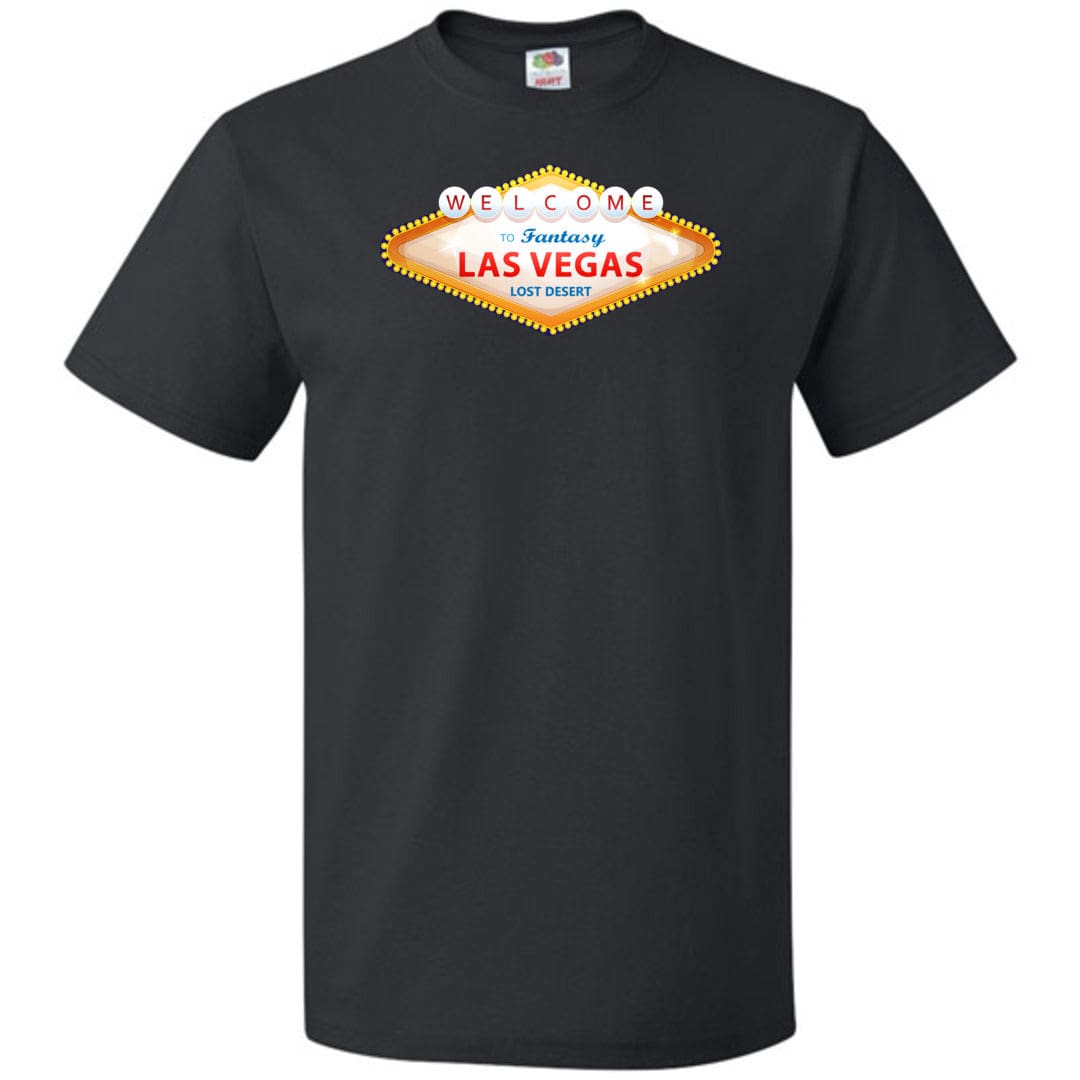 Fantasy Las Vegas Sign Unisex Classic Tee - Black / S