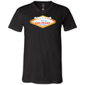Fantasy Las Vegas Sign Unisex Premium V-Neck Tee - Black / S
